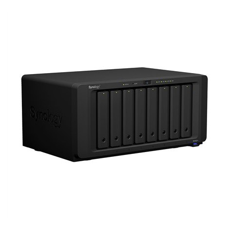 Synology | Tower NAS | DS1821+ | Up to 8 HDD/SSD Hot-Swap | AMD Ryzen | Ryzen V1500B Quad Core | Processor frequency 2.2 GHz | 4 - 6